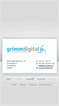 Mobile Screenshot of grimm-digital.com